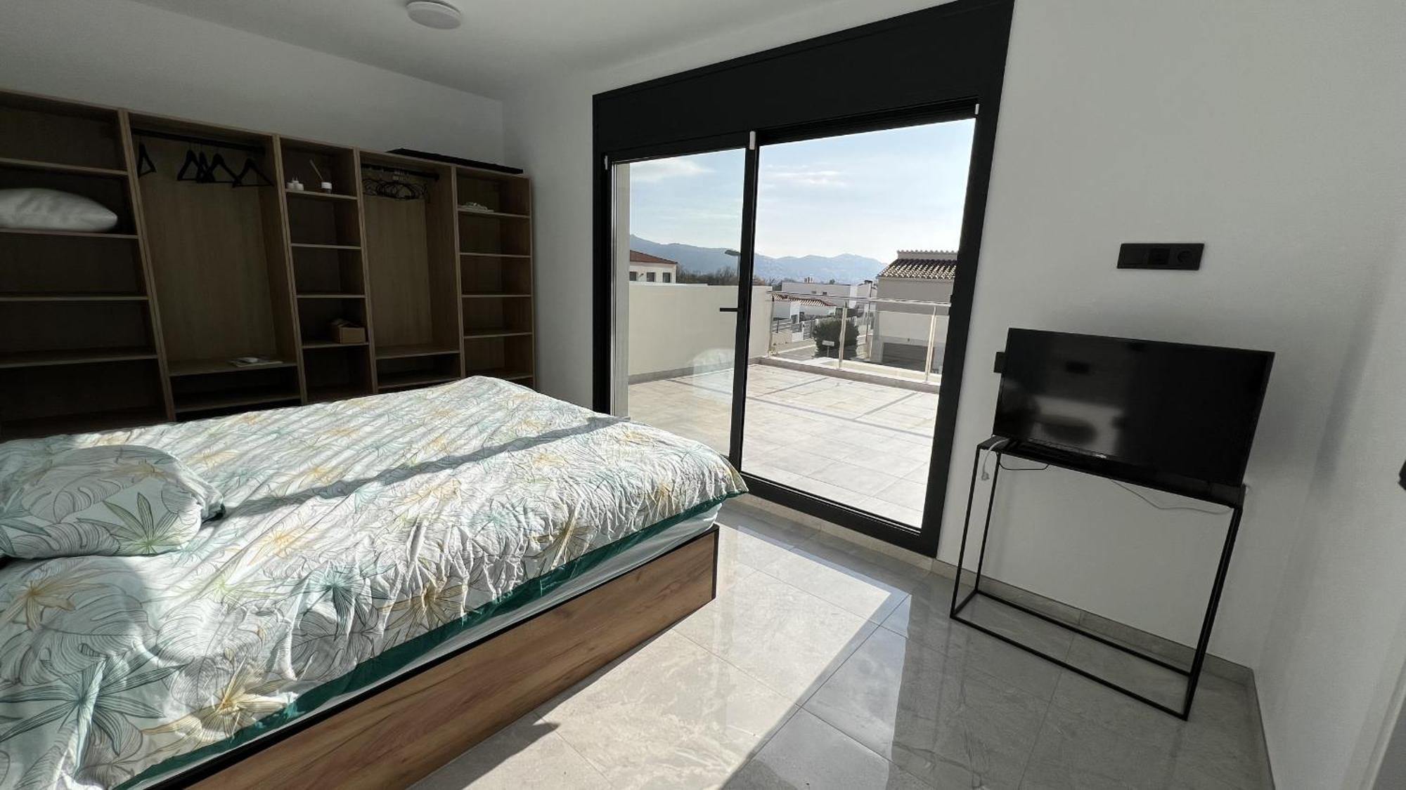 Casa Moderna Roses Con Piscina Y Jardin Mas Bosca, Roses Villa Palau Saverdera Ngoại thất bức ảnh