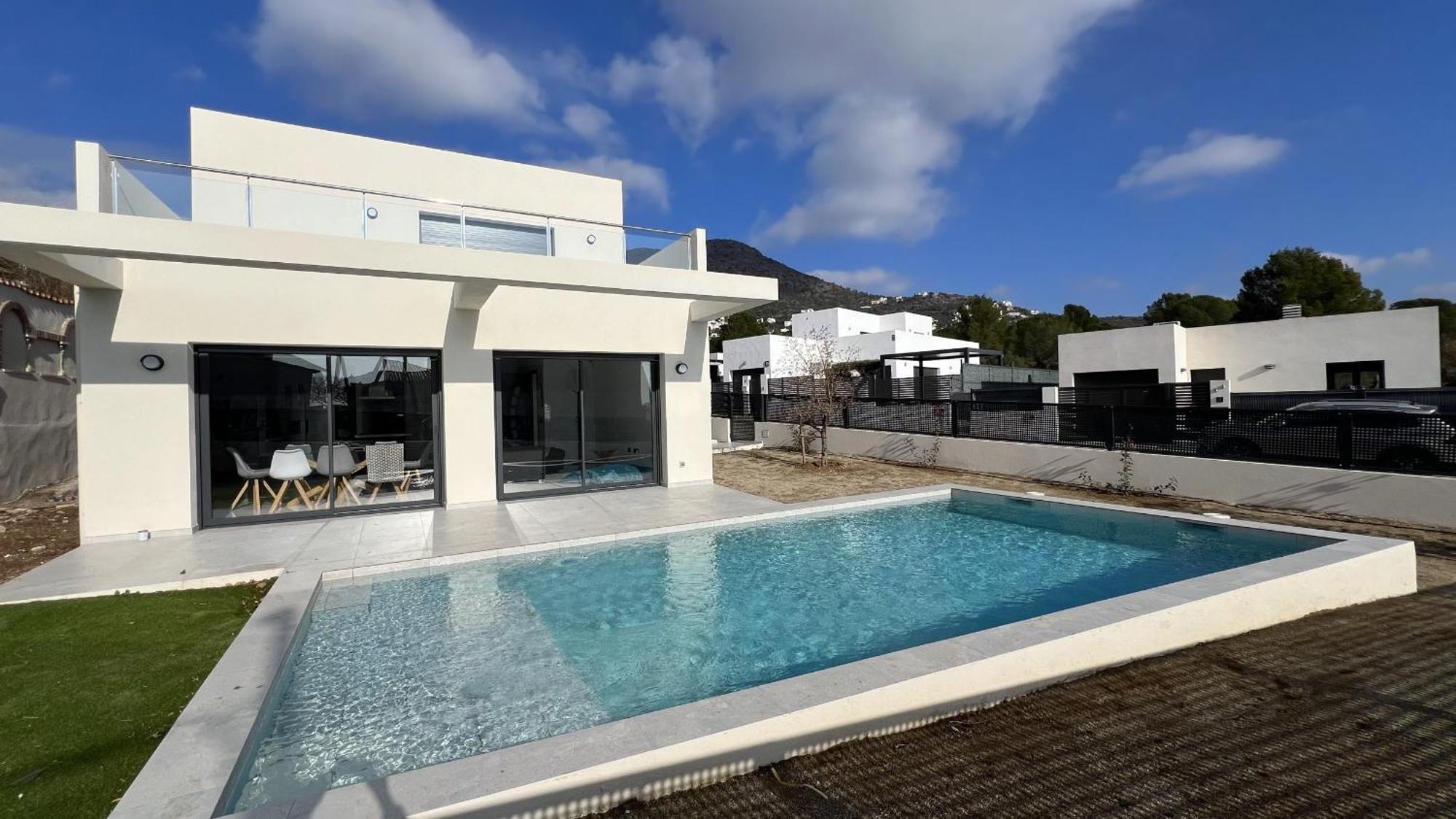 Casa Moderna Roses Con Piscina Y Jardin Mas Bosca, Roses Villa Palau Saverdera Ngoại thất bức ảnh